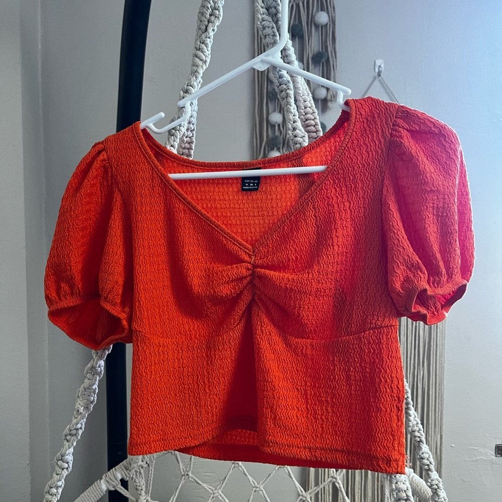 Women's Orange Top
